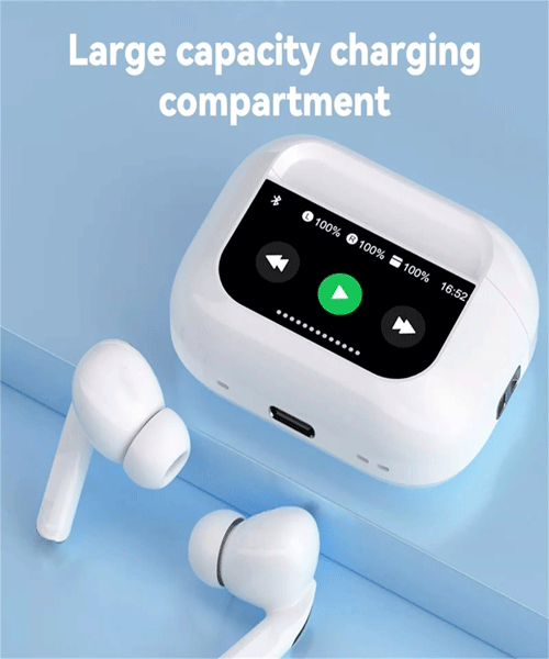 Platinum's Premium Touch Screen Airpods Pro 2 with Active Noise cancelling